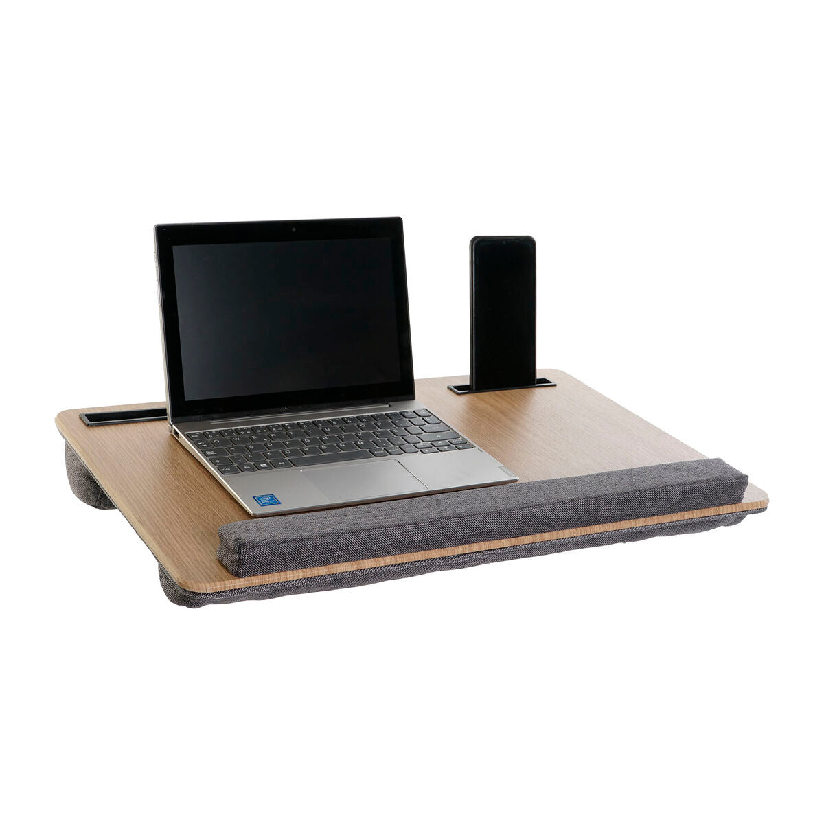 Vassoio Home ESPRIT Poliestere Legno MDF 55 x 35 x 7 cm