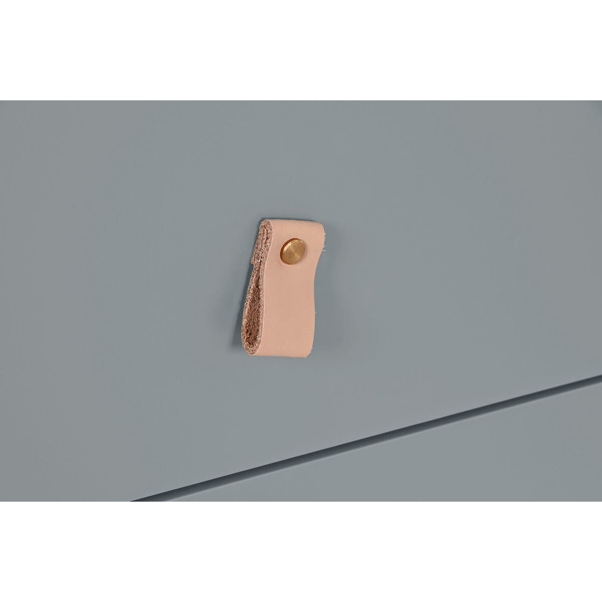 Cassettiera Home ESPRIT Azzurro Grigio polipropilene Legno MDF 80 x 40 x 117 cm