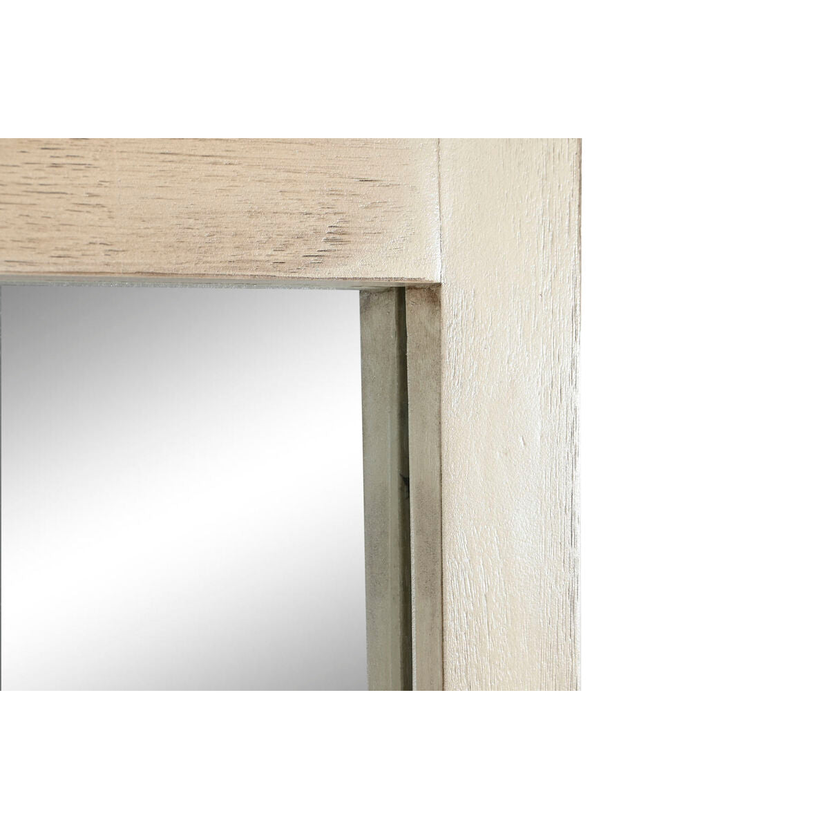 Specchio da parete Home ESPRIT Naturale Acacia Tropicale 92 x 2 x 100 cm