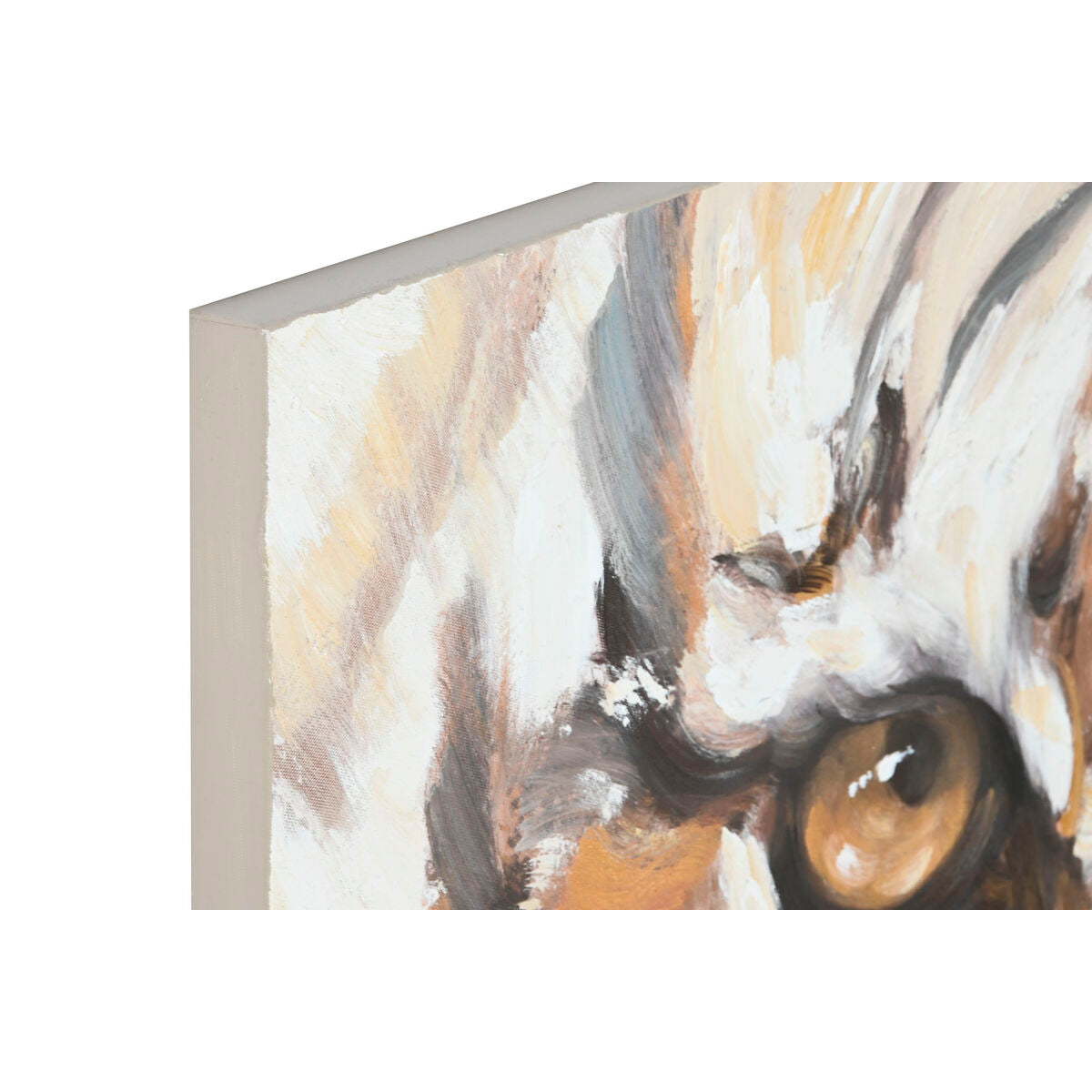 Quadro Home ESPRIT Coloniale Tigre 80 x 3,7 x 100 cm (2 Unità)