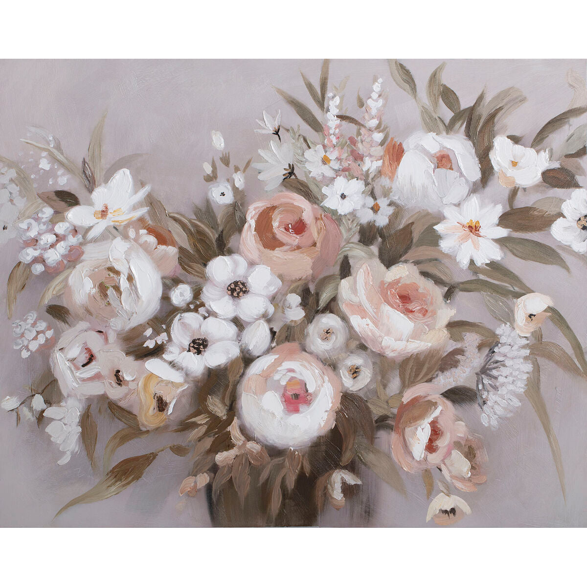Quadro Home ESPRIT Tradizionale Vaso 100 x 3,7 x 80 cm (2 Unità)