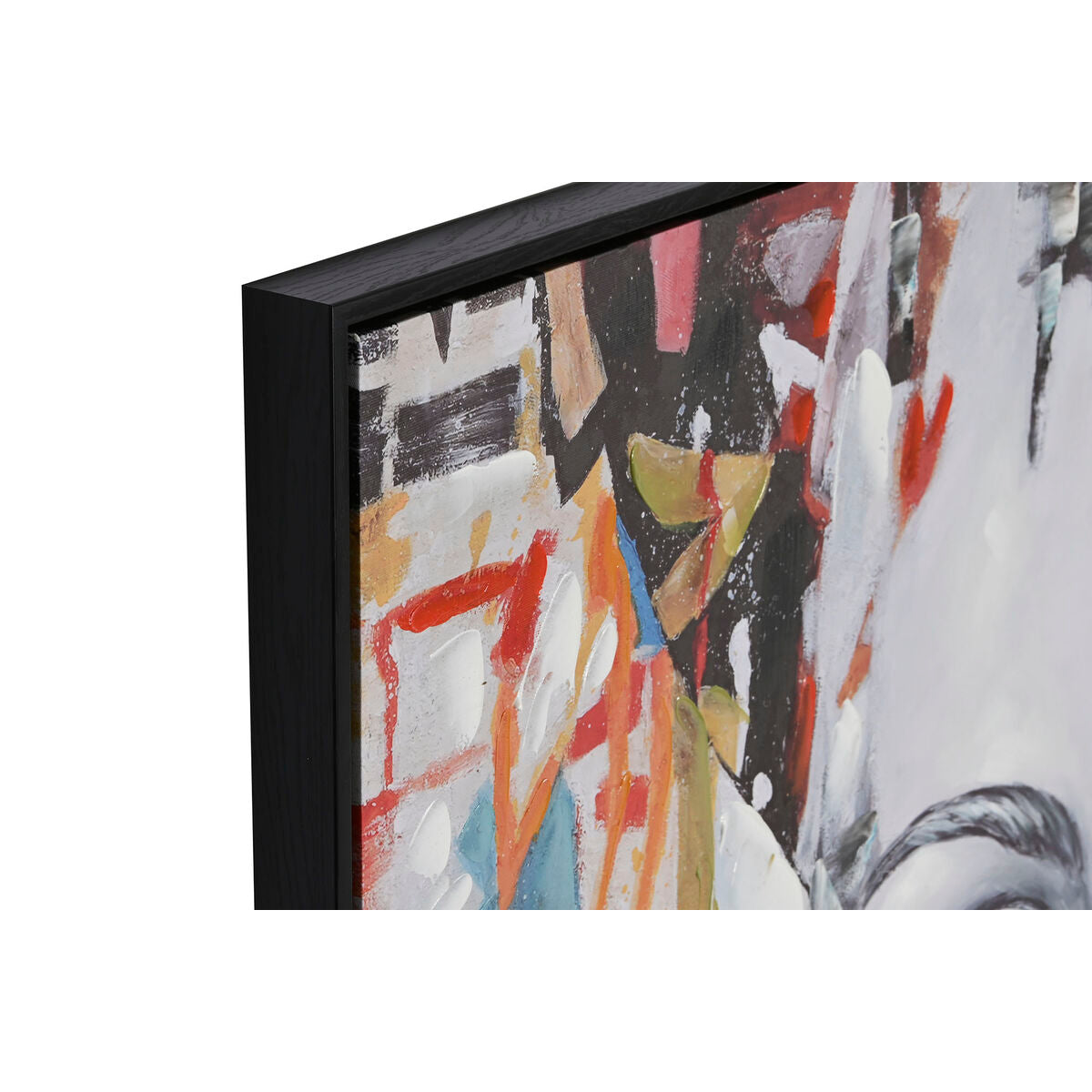 Quadro Home ESPRIT Astratto Moderno 100 x 3,5 x 100 cm (2 Unità)