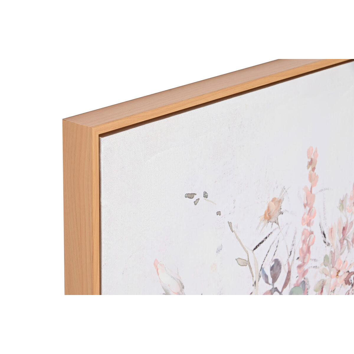 Quadro Home ESPRIT Shabby Chic Vaso 70 x 3,5 x 100 cm (2 Unità)