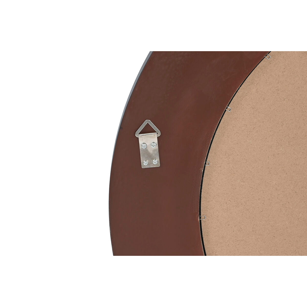 Specchio da terra Home ESPRIT Nero Legno Specchio Moderno 88 x 5 x 88 cm