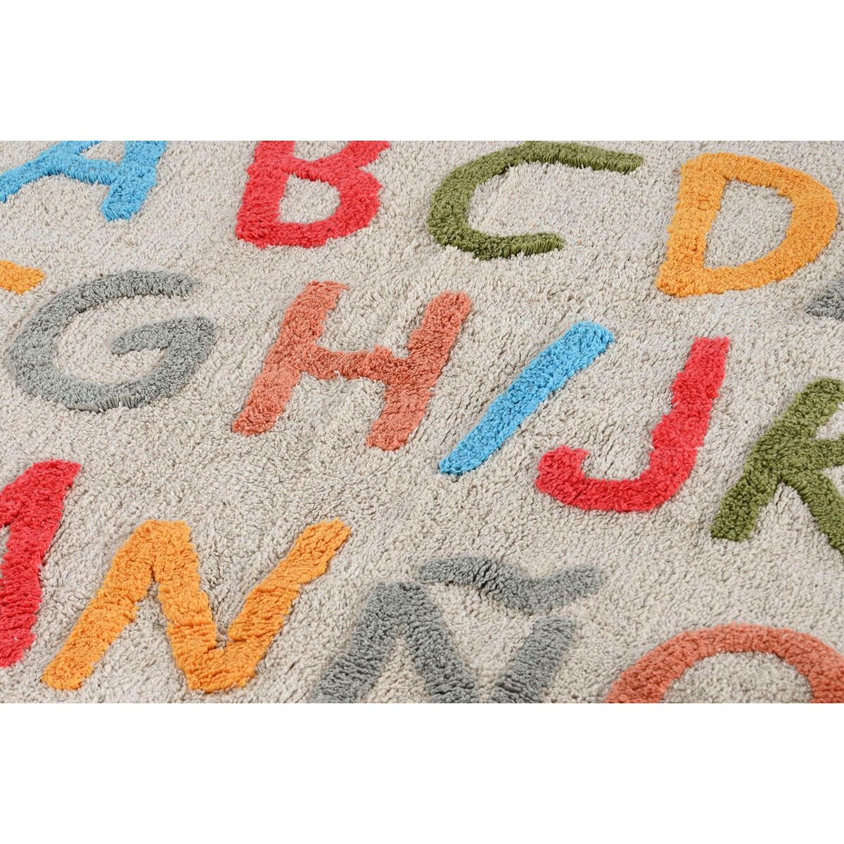 Tappeto Home ESPRIT Bianco Multicolore Per bambini 100 x 150 x 1,5 cm