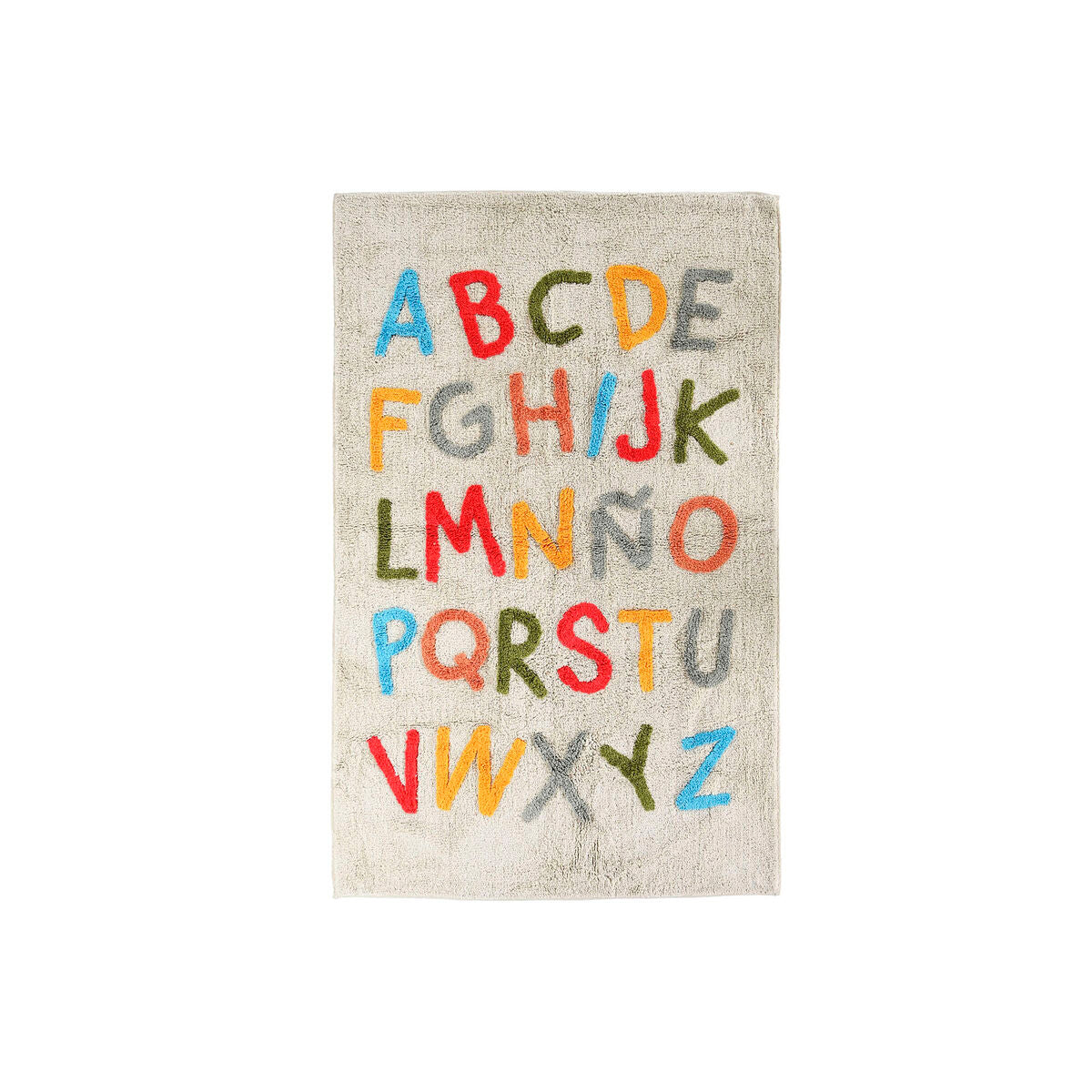 Tappeto Home ESPRIT Bianco Multicolore Per bambini 100 x 150 x 1,5 cm