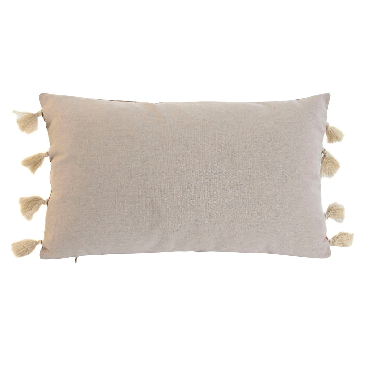 Cuscino Home ESPRIT Bianco Terracotta Boho 50 x 5 x 30 cm