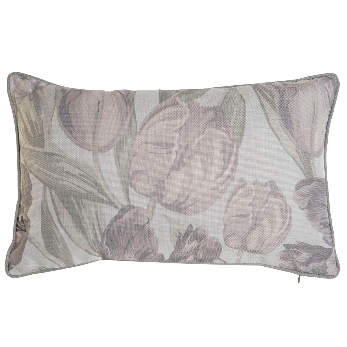Cuscino Home ESPRIT Stampato Tulipano 50 x 10 x 30 cm