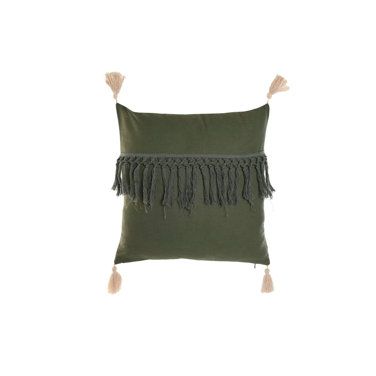 Cuscino Home ESPRIT Verde 45 x 15 x 45 cm