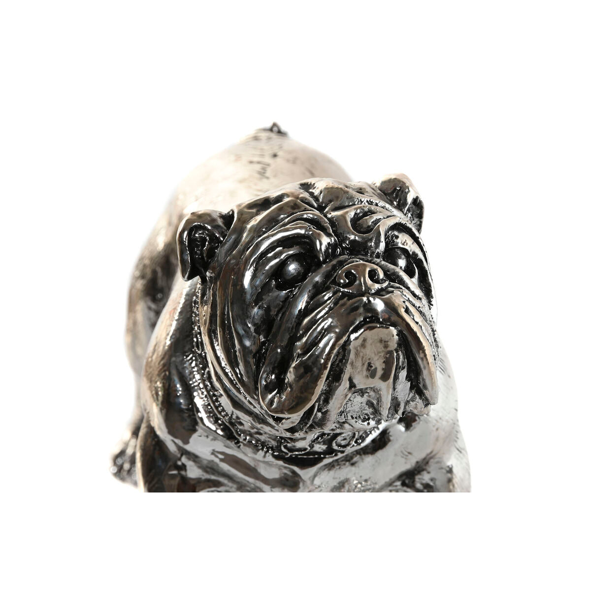 Statua Decorativa Home ESPRIT Argentato Cane Loft 28,5 x 11 x 16 cm