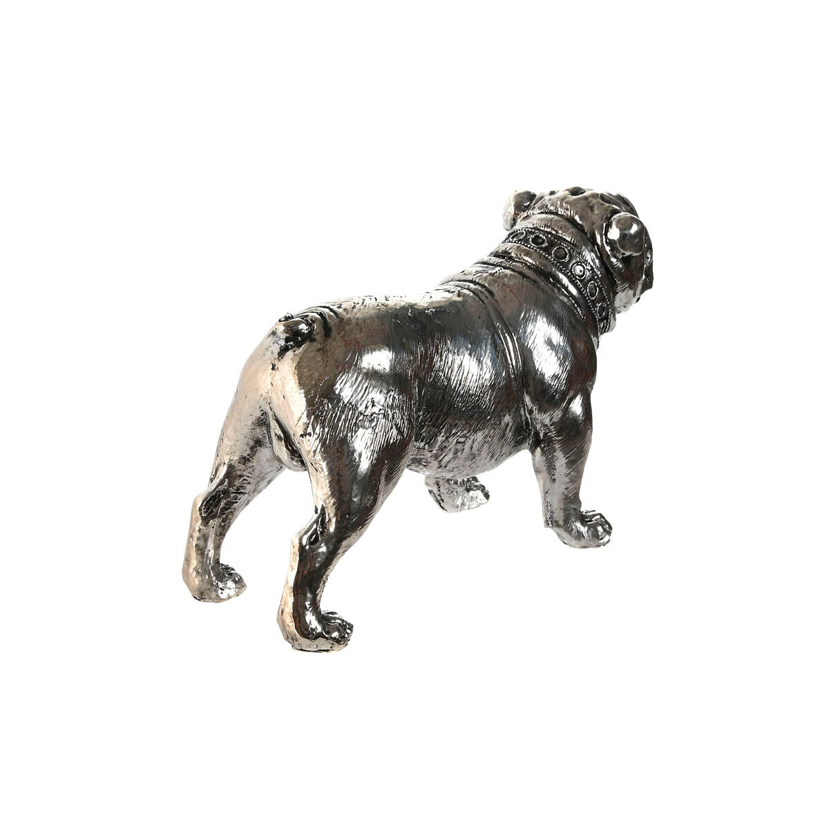 Statua Decorativa Home ESPRIT Argentato Cane Loft 28,5 x 11 x 16 cm
