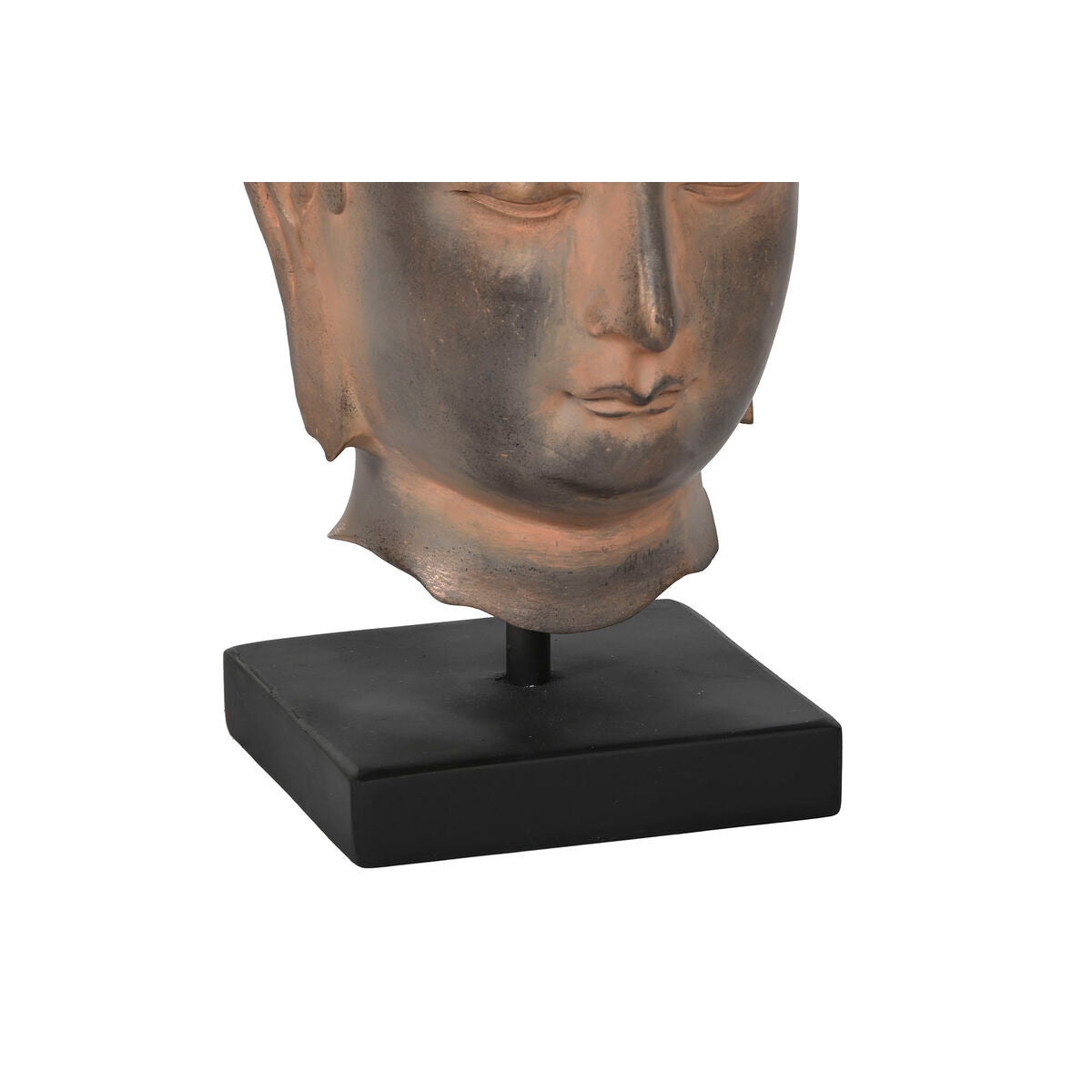 Statua Decorativa Home ESPRIT Marrone Nero Buddha Orientale 15 x 18 x 38 cm
