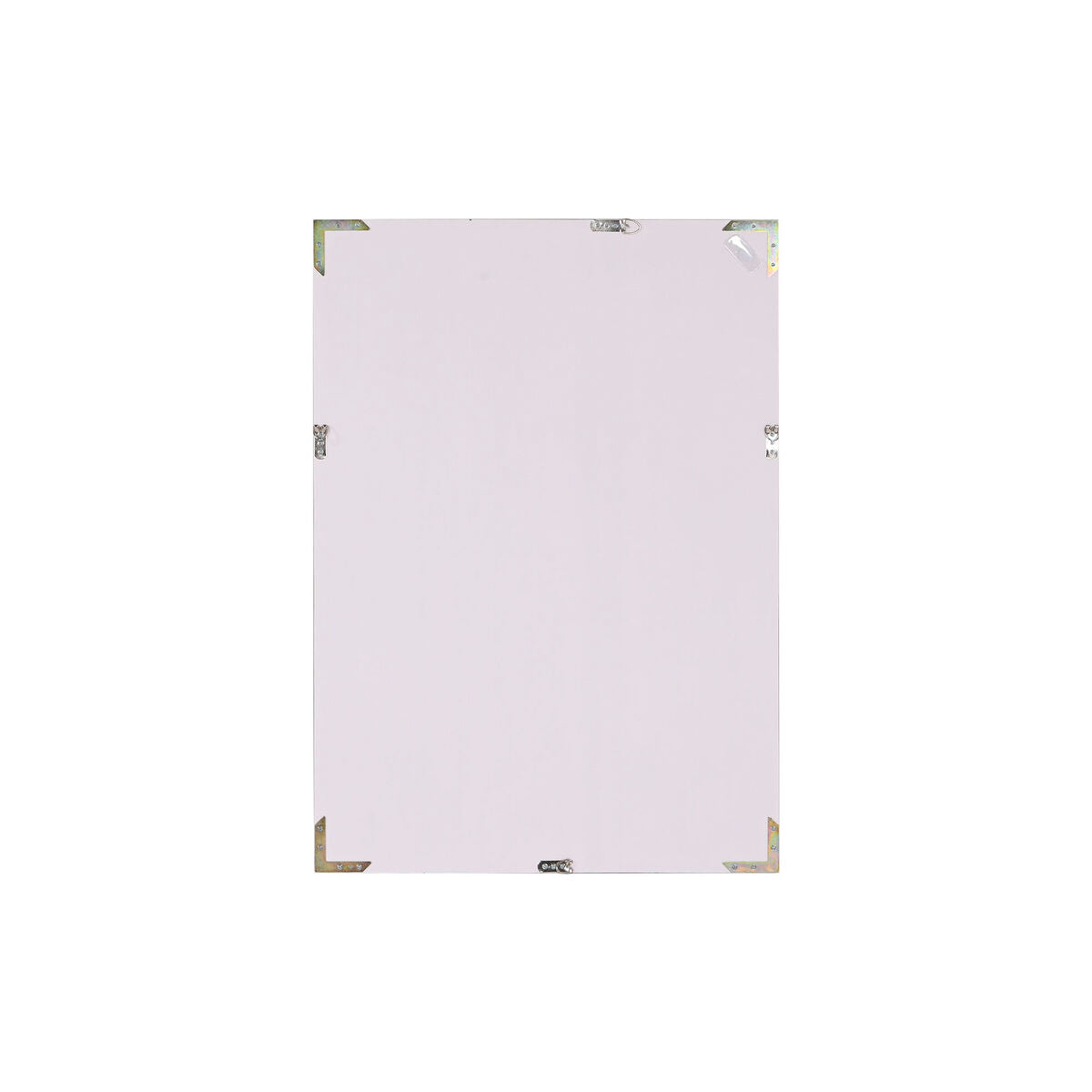 Specchio da parete Home ESPRIT Bianco Marrone Beige Grigio Cristallo polistirene 63,3 x 2,6 x 89,6 cm (4 Unità)
