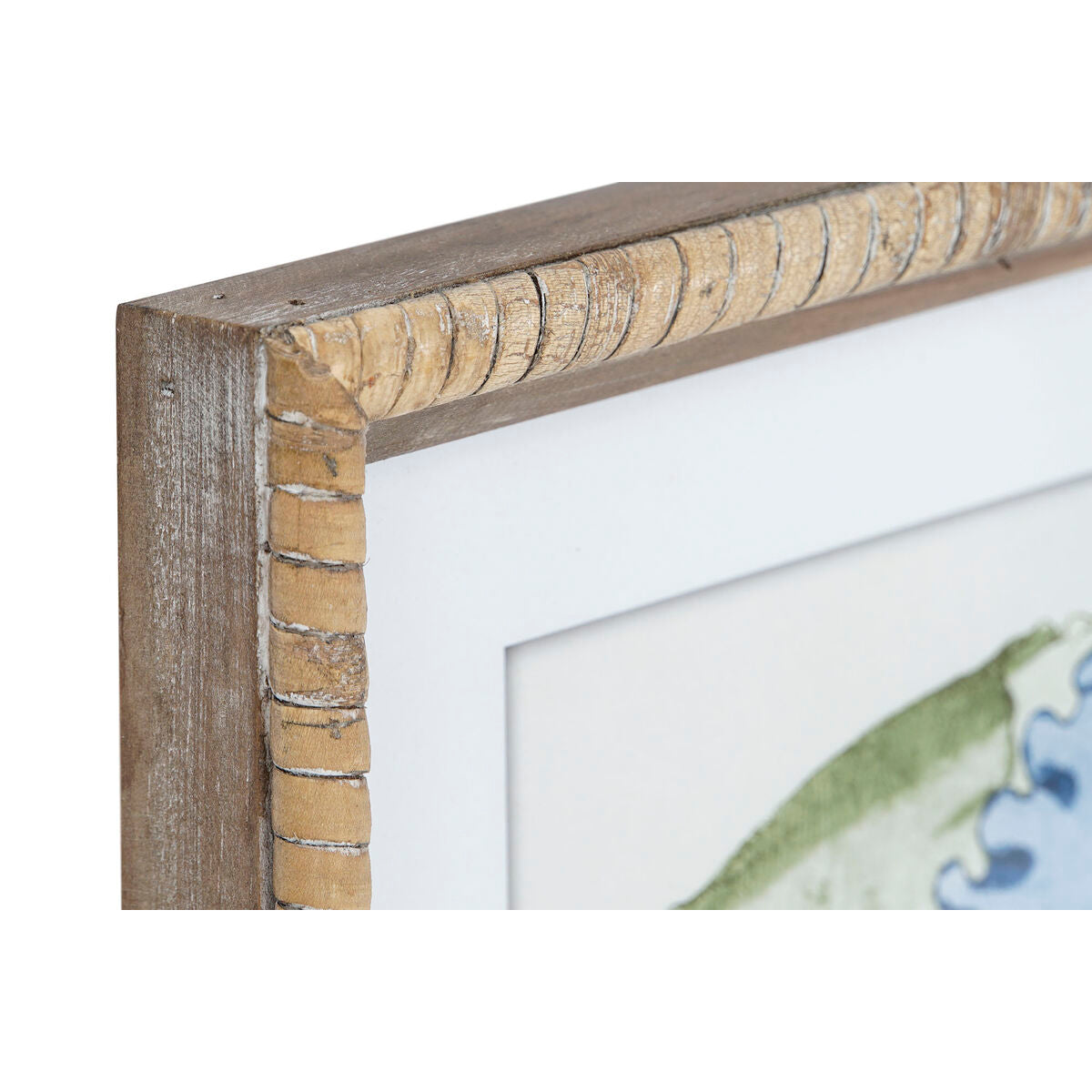 Quadro Home ESPRIT Mediterraneo 35 x 2,5 x 45 cm (4 Unità)