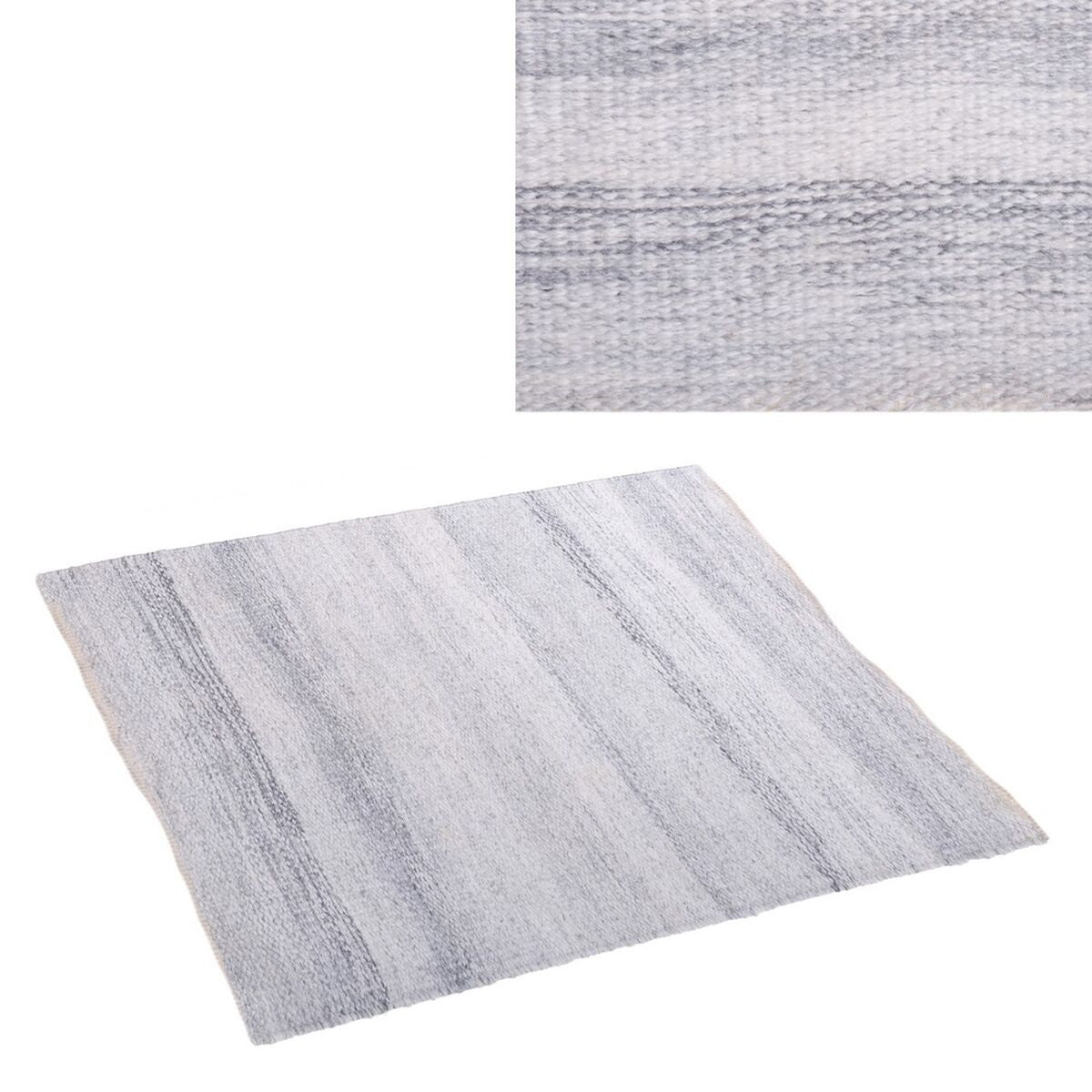 Tappeto per esterni Goa PET Bianco/Grigio 160 x 230 cm