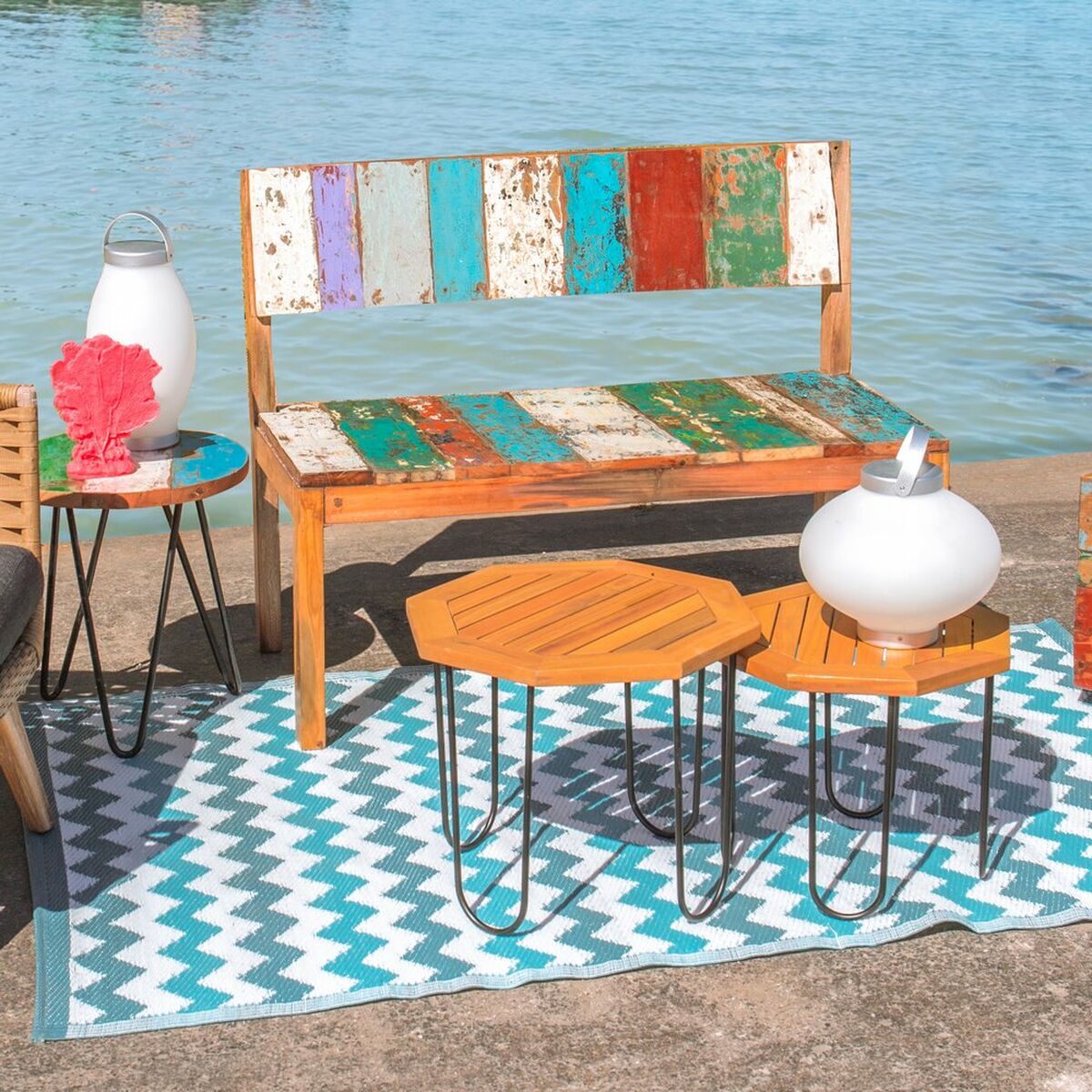 Lampada da tavolo Kei 27,5 x 27,5 x 24 cm