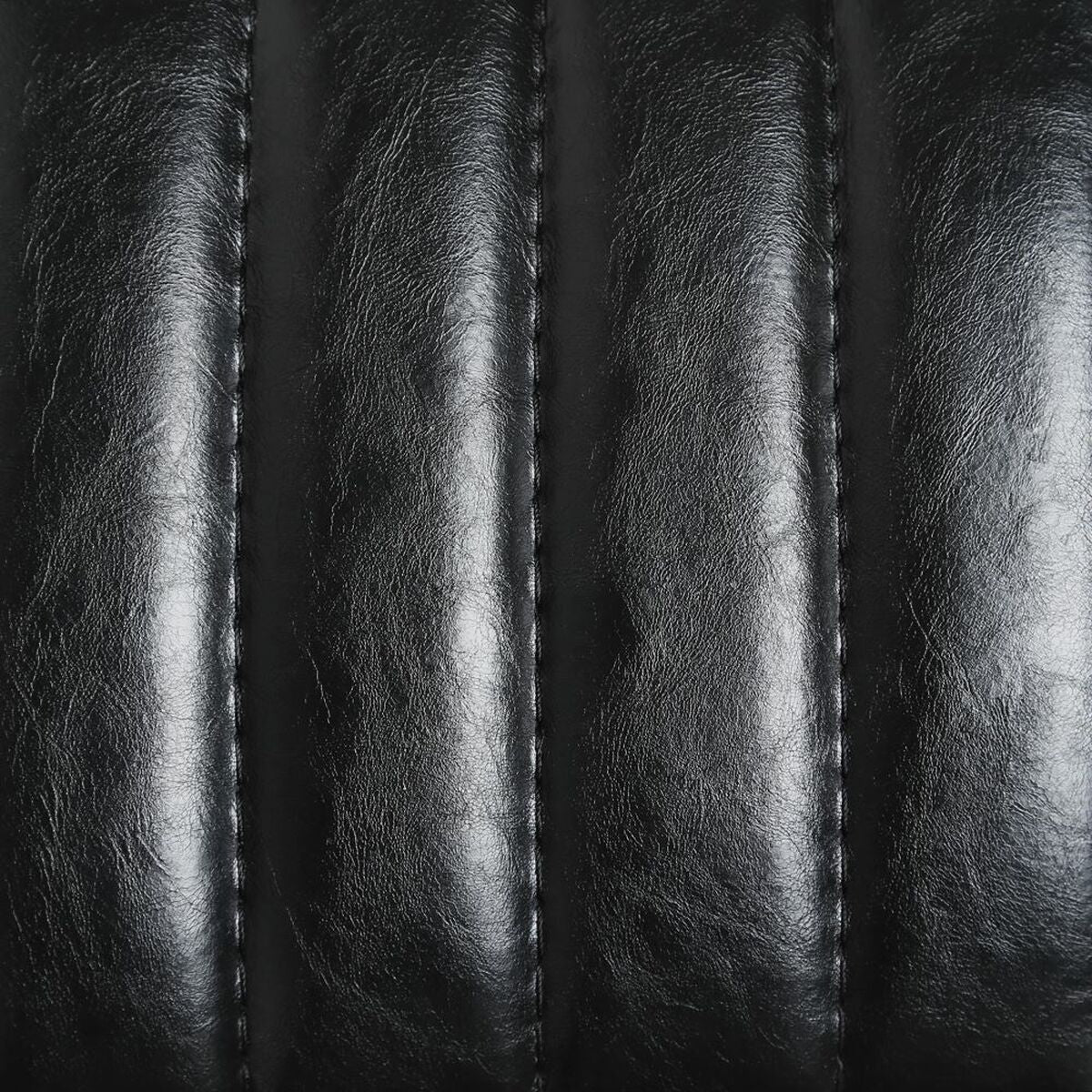 Sgabello 42 x 49 x 88 cm Nero Dorato Metallo Poliuretano