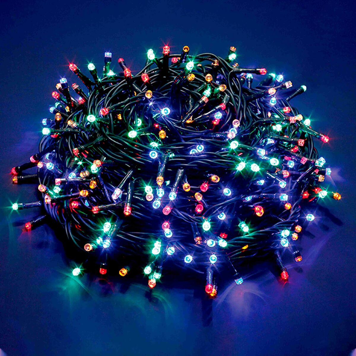 Ghirlanda di Luci LED 37,5 m Multicolore