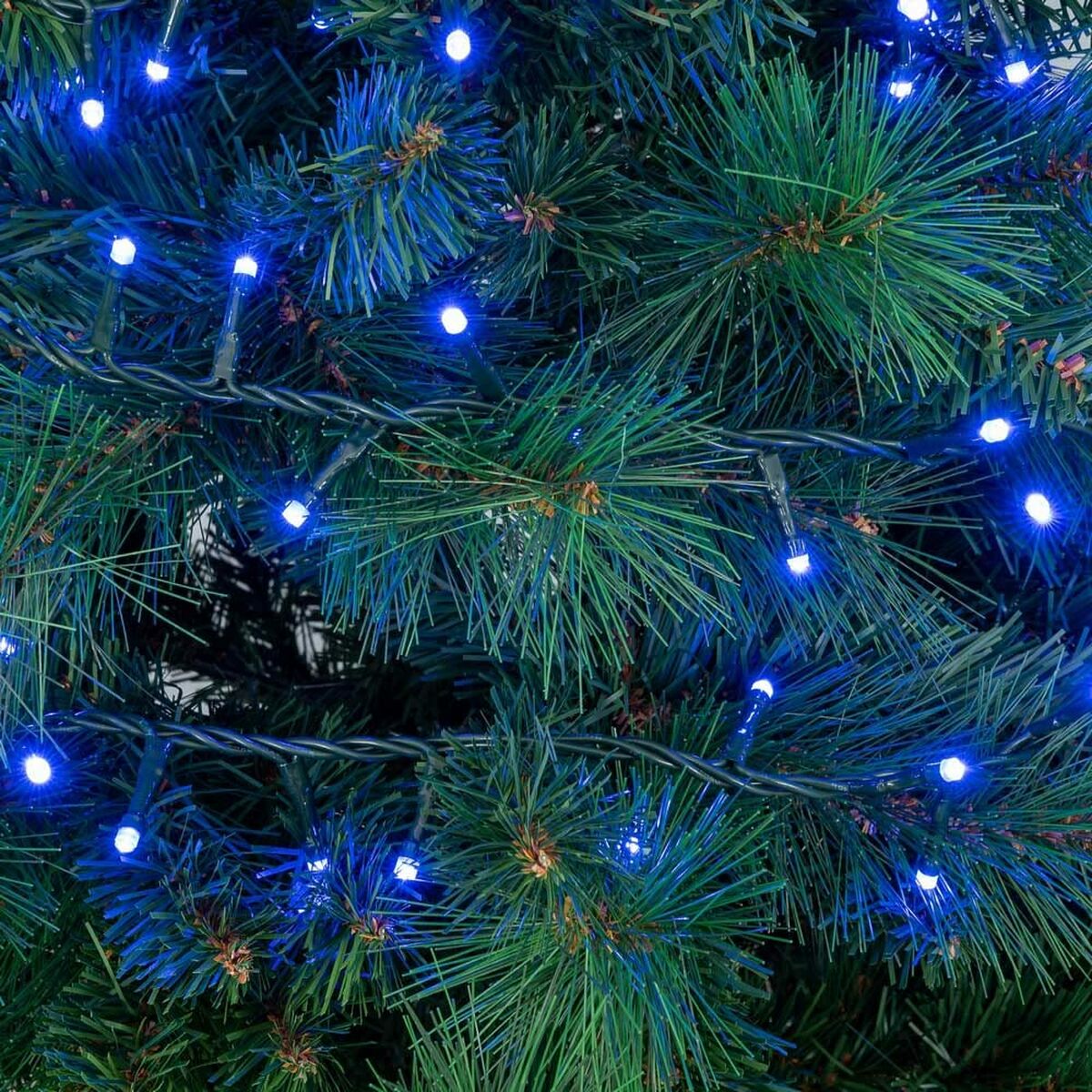 Ghirlanda di Luci LED 15 m Azzurro Bianco 3,6 W