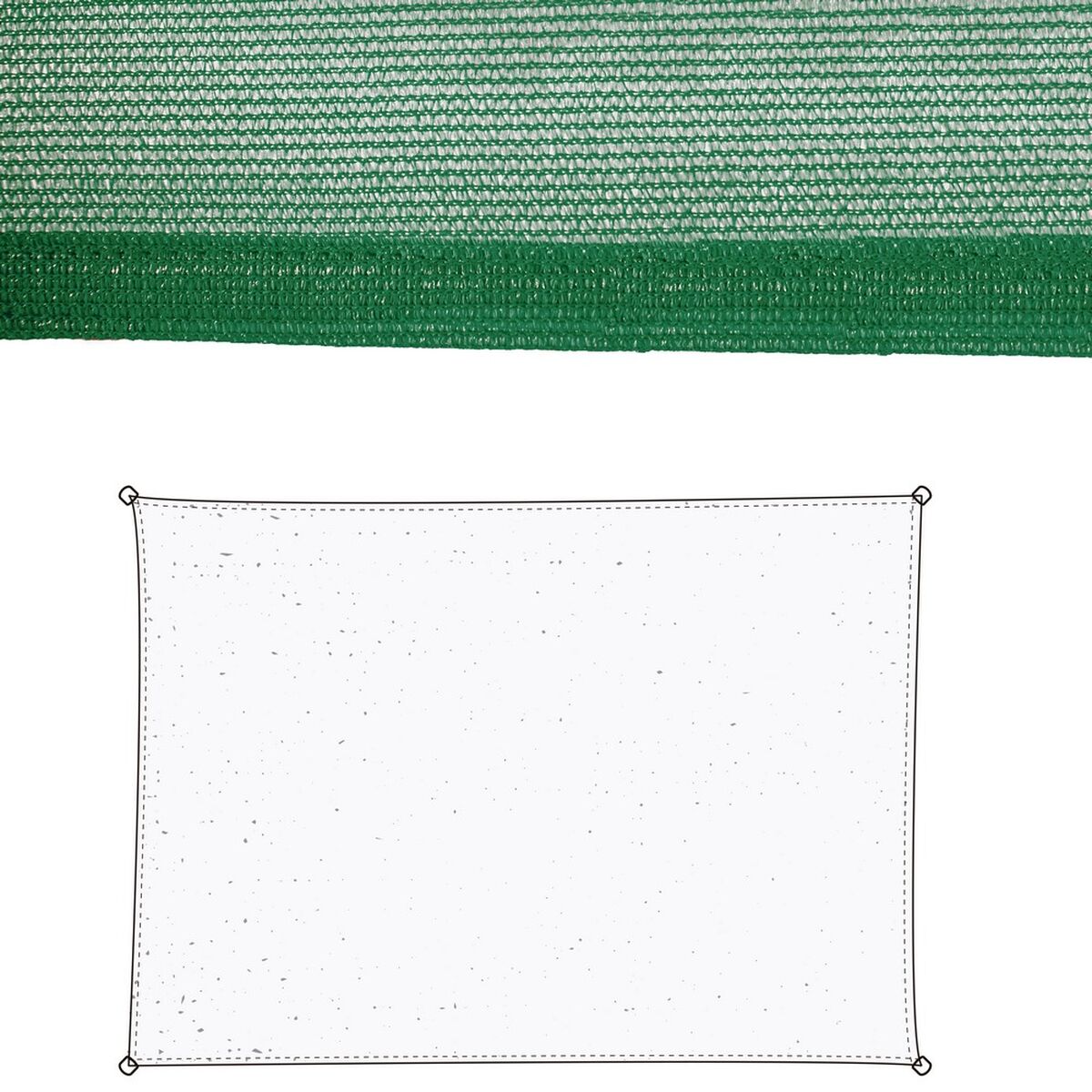 Stoffa Tenda 3 x 4 m Polietilene Verde