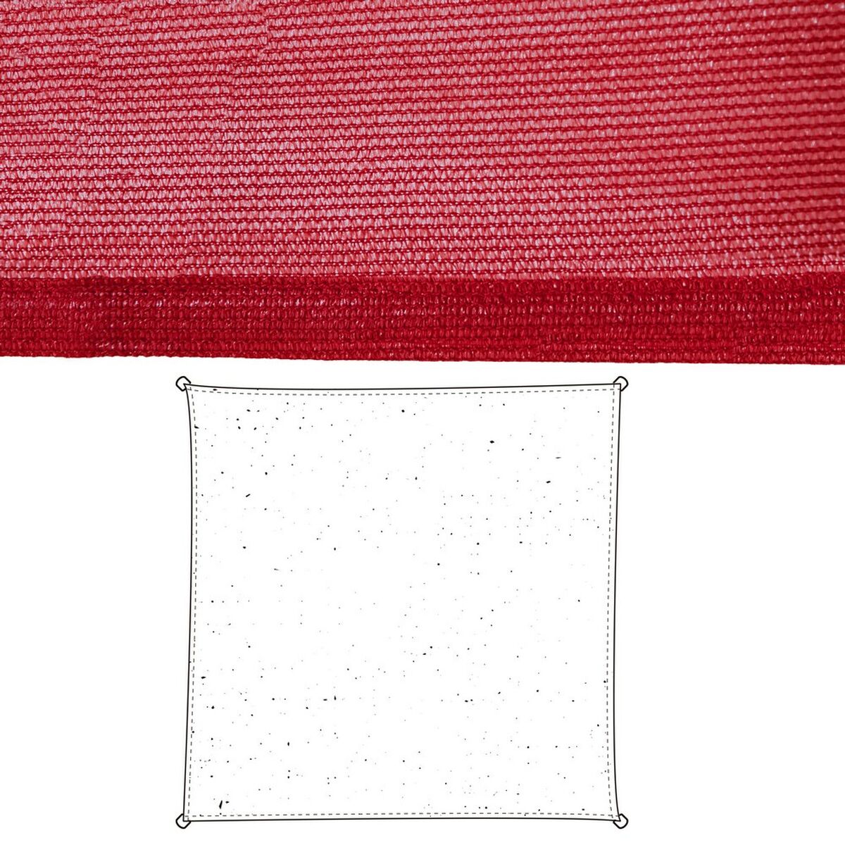 Stoffa Tenda Polietilene Ciliegia 5 x 5 cm