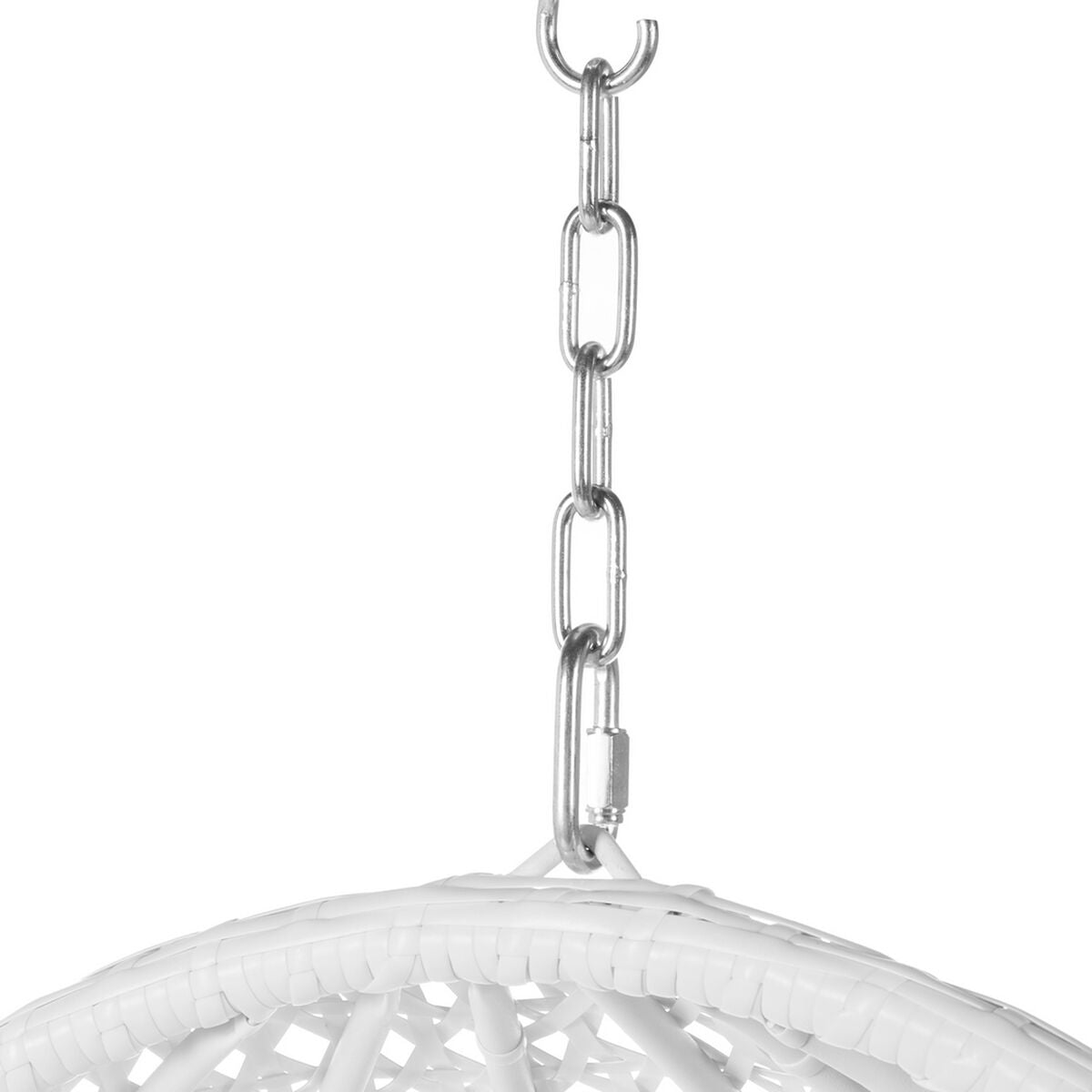 Sedia da giardino sospesa Dido Bianco 81 x 64 x 111,5 cm