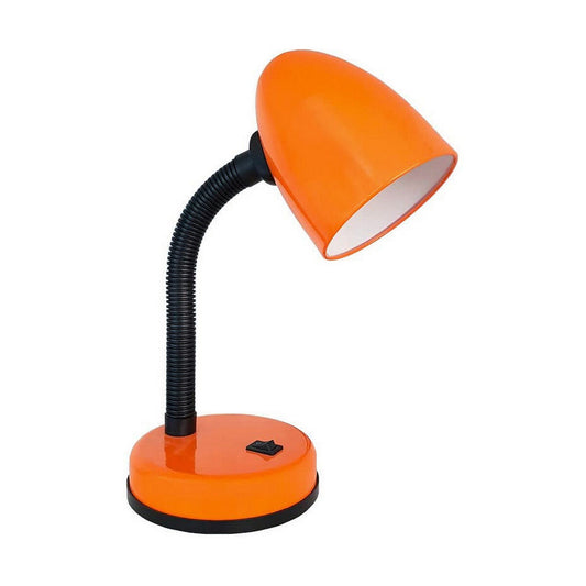 Lampada da tavolo EDM Amsterdam E27 60 W Lampada da tavolo Flexo Metallo Arancio (13 x 34 cm)