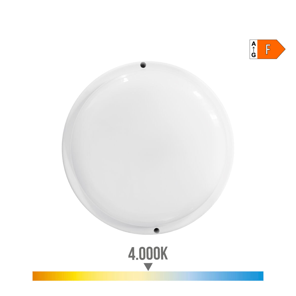 Applique LED EDM Rotondo Bianco 18 W F 1820 lm (4000 K)