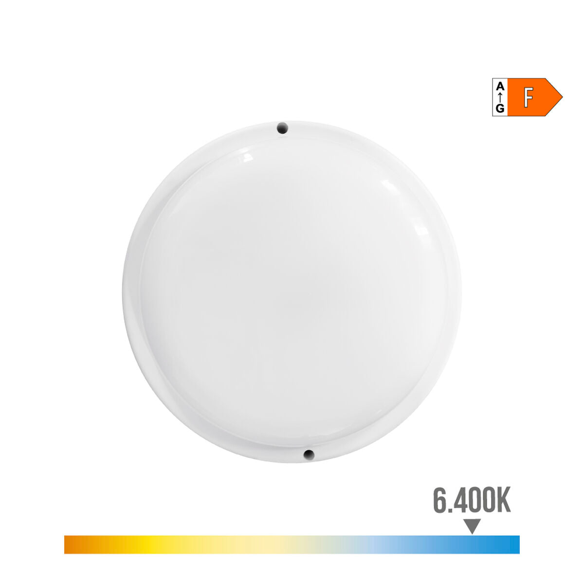 Applique LED EDM Rotondo Bianco 18 W F 1820 lm (6400 K)