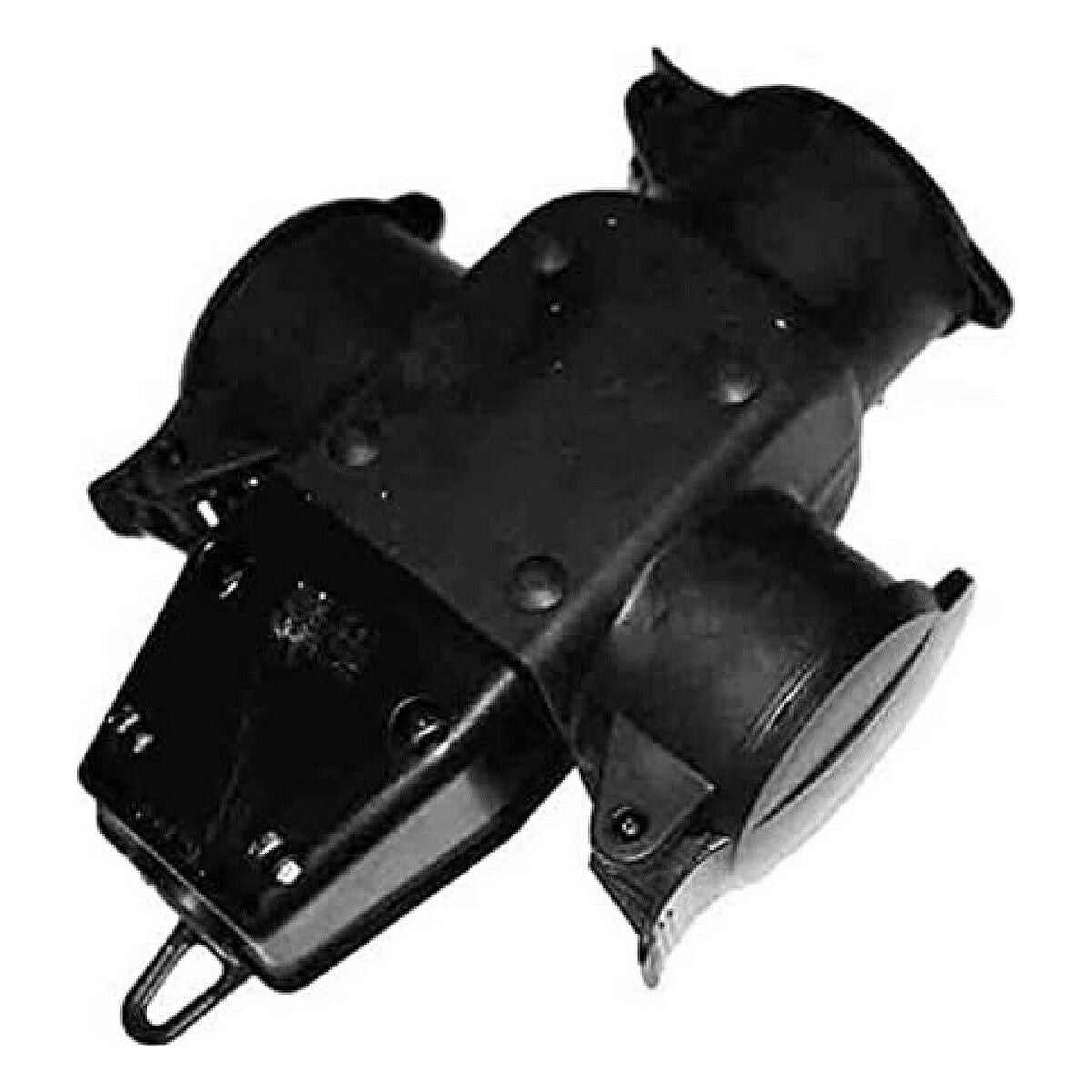 Presa di corrente EDM Con coperchio Gomma 3500 W 250 V (4,8 mm)