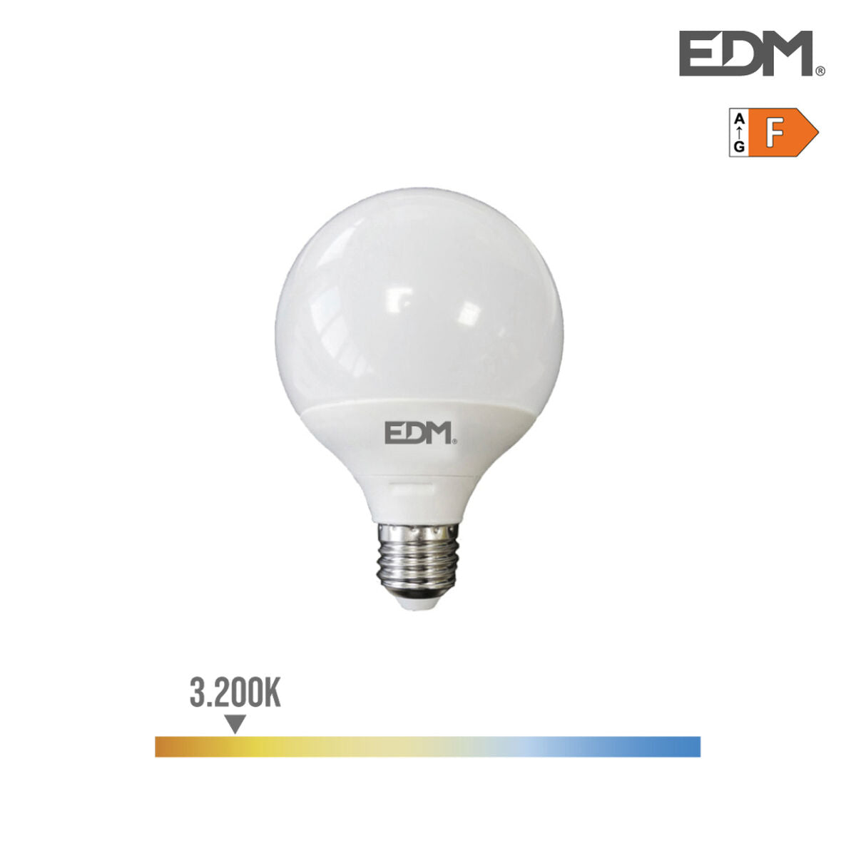 Lampadina LED EDM E27 A+ 15 W 1521 Lm (3200 K)