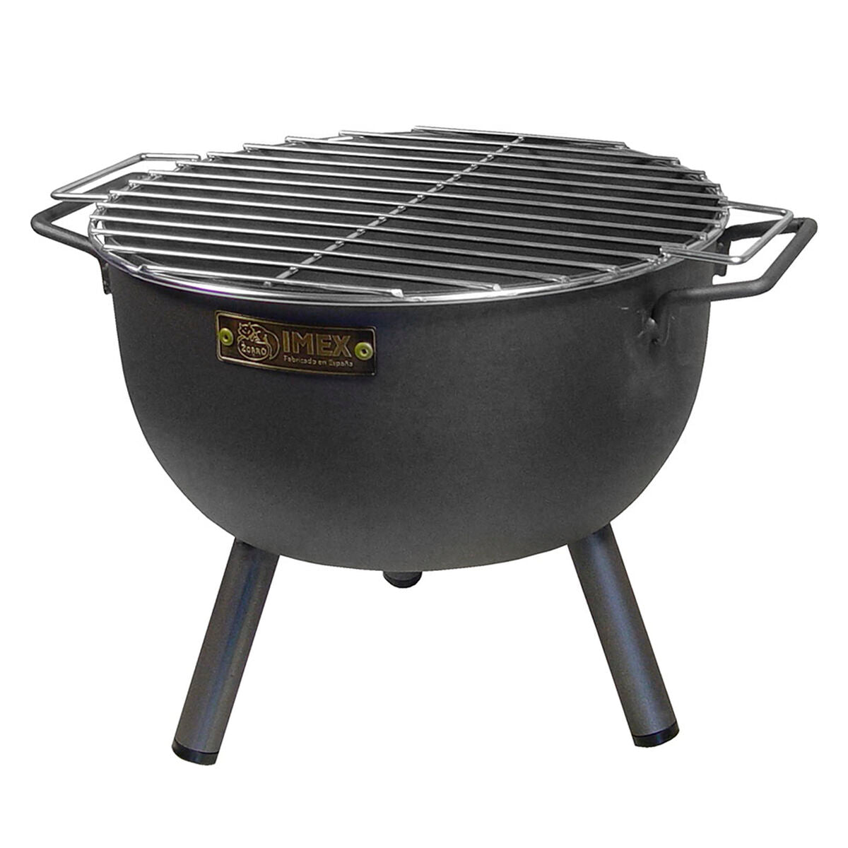 Barbecue Imex el Zorro Carbone Grill Centrotavolo Rotonda Nero (Ø 30 x 28 cm)