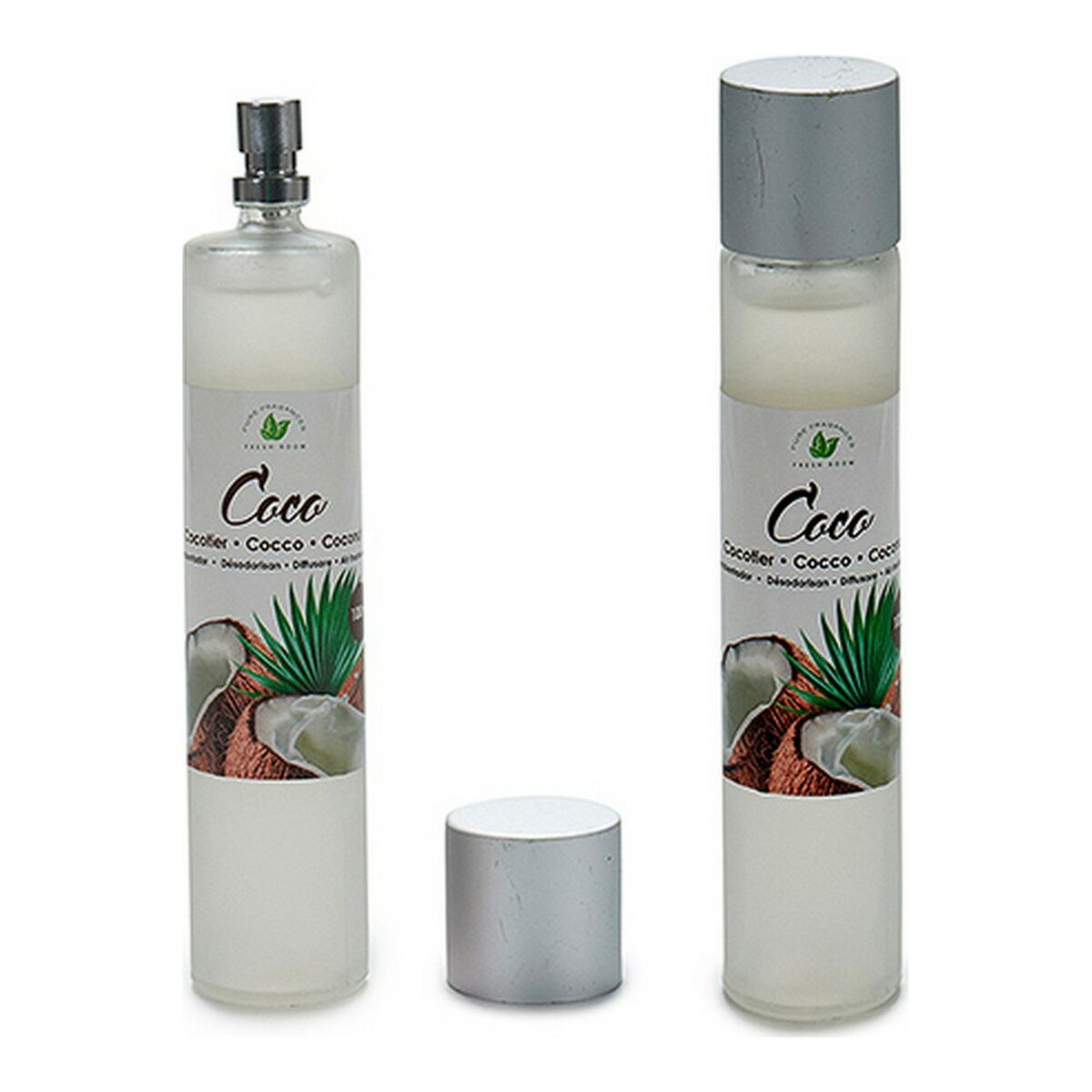 Diffusore Spray Per Ambienti ‎S3603595 100 ml Cocco (100 ml) (3,5 x 19 x 3,5 cm)
