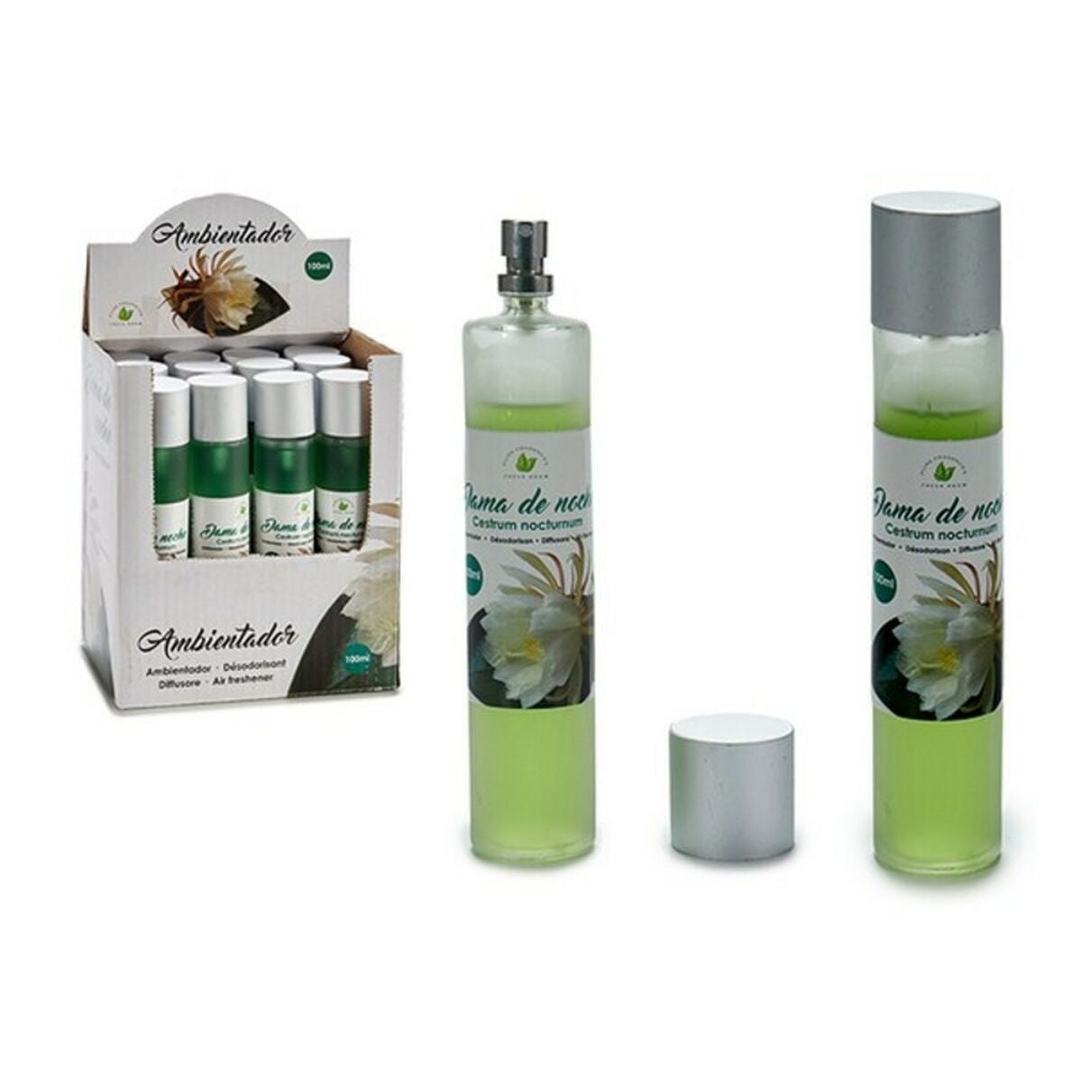 Diffusore Spray Per Ambienti Dama de Noche S3603598 100 ml (100 ml) (3,5 x 19 x 3,5 cm)