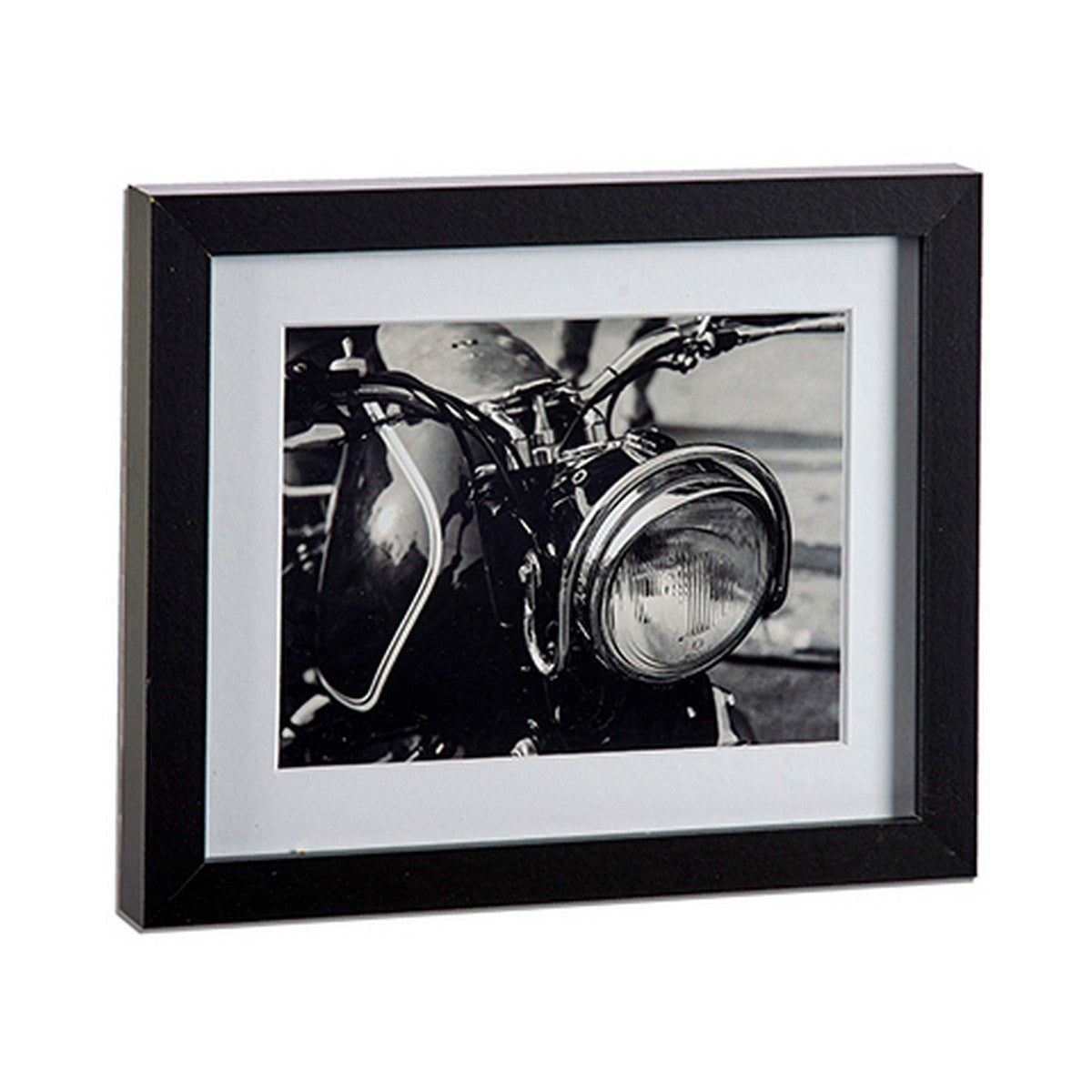 Quadro motocicletta Con cornice Nero Truciolare (23 x 3 x 28 cm)