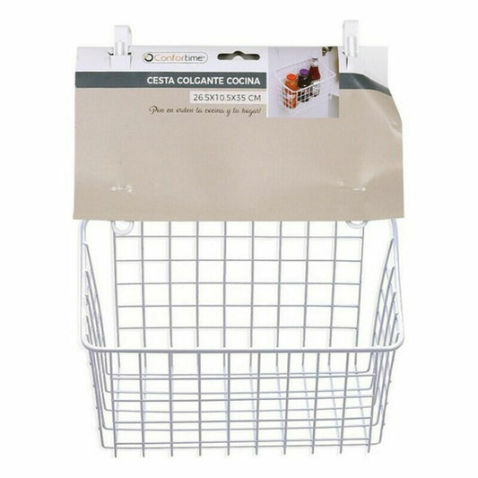 Cestino Multiuso Confortime Alluminio 7,5 x 12,5 x 24,5 cm (12 Unità)