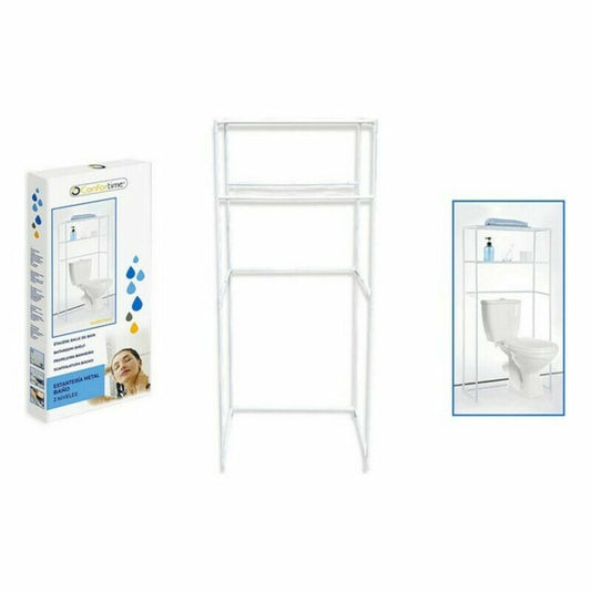 Scaffale da Bagno Confortime 158757 Metallo 61 x 28 x 134 cm (4 Unità) (61 x 28 x 134 cm)