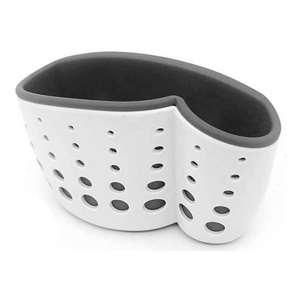 Secchio organizzatore Quttin Grigio Bianco Plastica (15 x 5,5 x 9 cm)