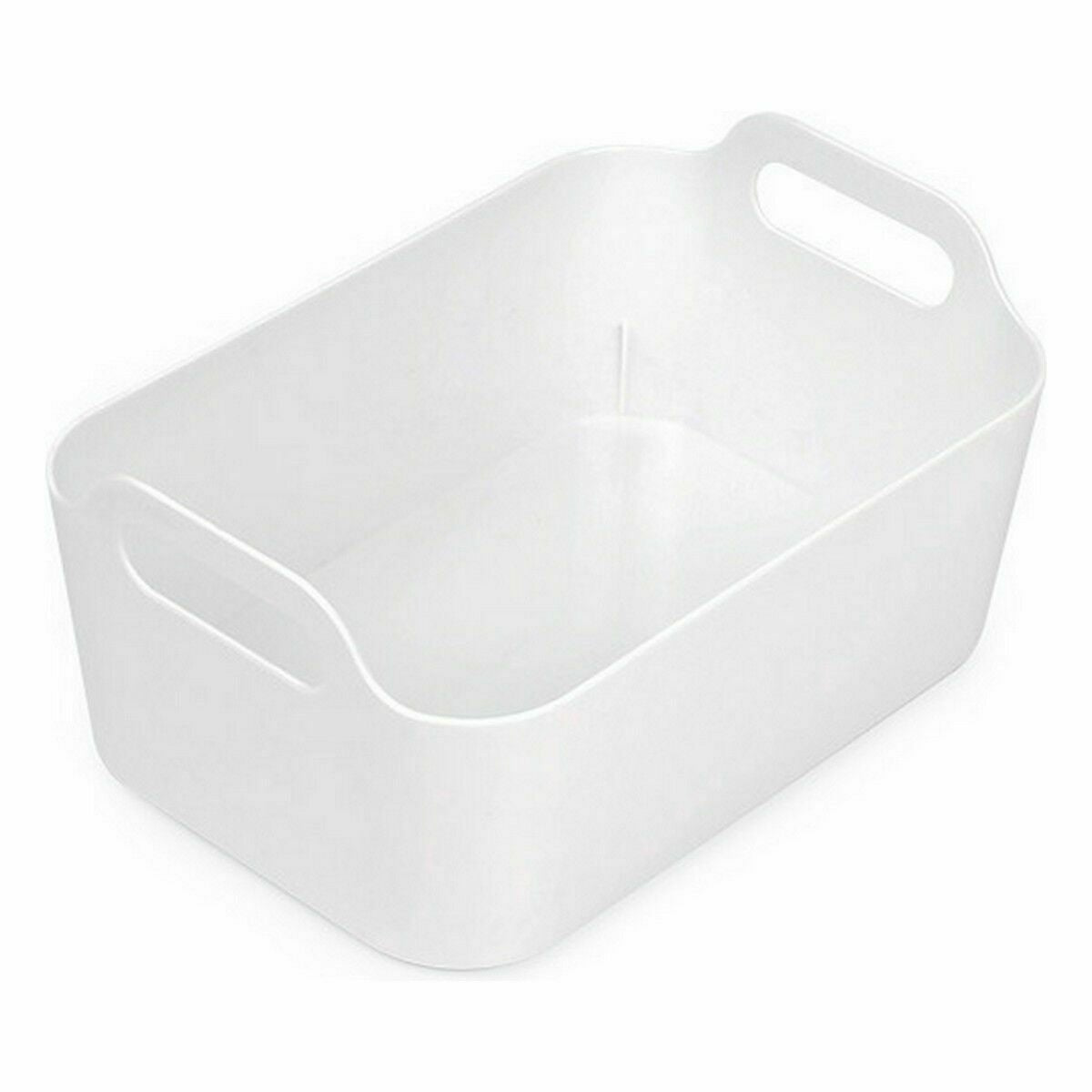 Cestino Multiuso Confortime Bianco 24 x 16,7 x 11,2 cm (18 Unità)