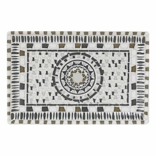 Piatto Fondo La Mediterránea Barroc Rettangolare 30 x 20 x 2,5 cm (6 Unità) (30 x 20 cm)