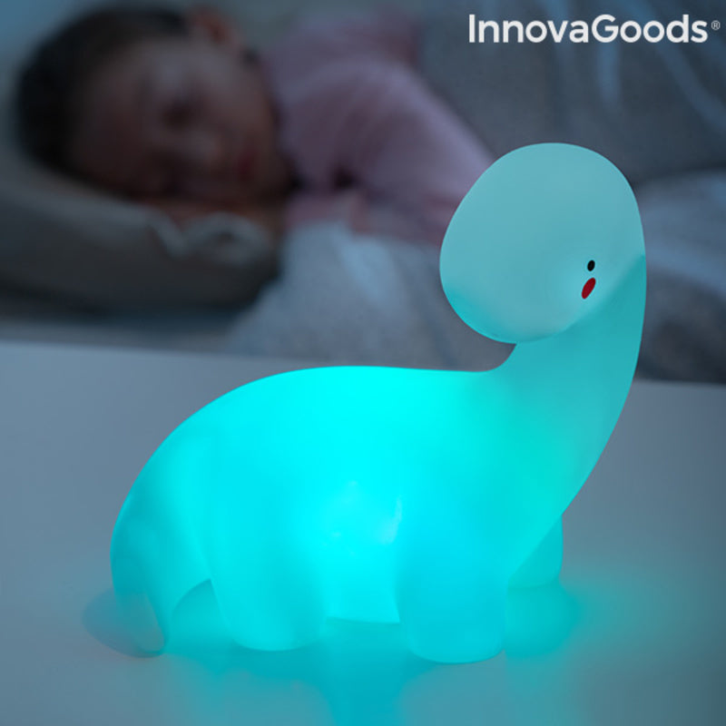 Lampada Dinosauro LED Multicolor Lightosaurus InnovaGoods