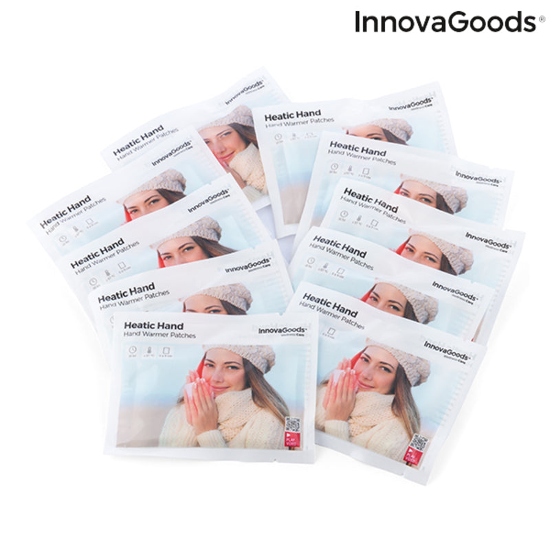 Pad Scaldamani Heatic Hand InnovaGoods (Pacco da 10)