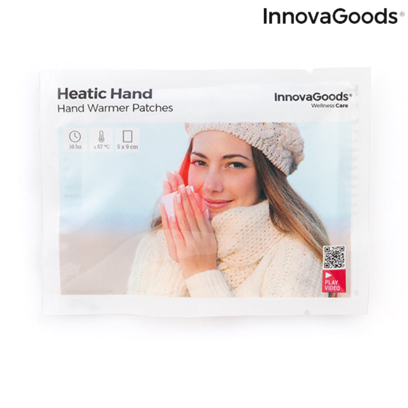 Pad Scaldamani Heatic Hand InnovaGoods (Pacco da 10)