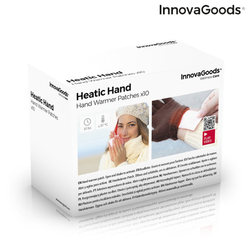 Pad Scaldamani Heatic Hand InnovaGoods (Pacco da 10)