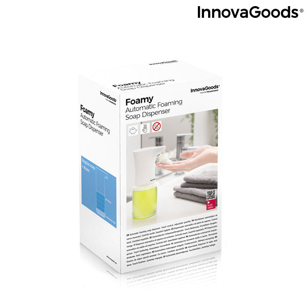 Dispenser Automatico con Sensore di Sapone in Schiuma Foamy InnovaGoods