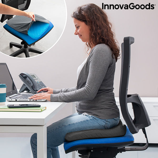 Cuscino in Gel di Silicone a Nido d'Ape Hexafresh InnovaGoods