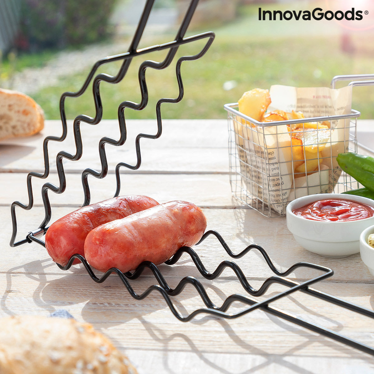 Griglia per Barbecue per Salsicce Sosket InnovaGoods