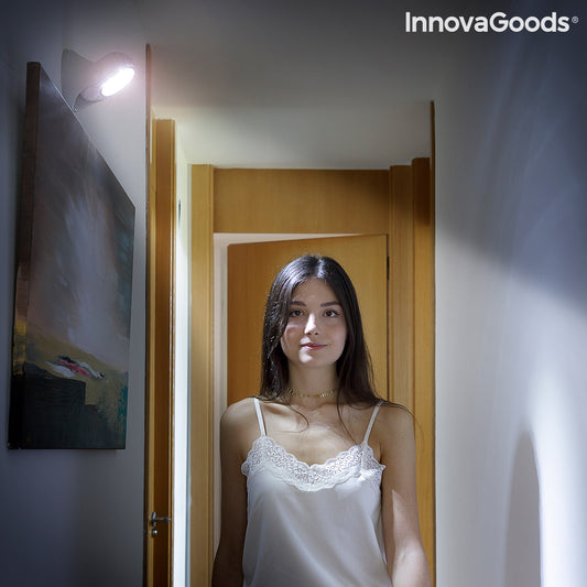 Lampada LED con Sensore di Movimento Lumact 360º InnovaGoods