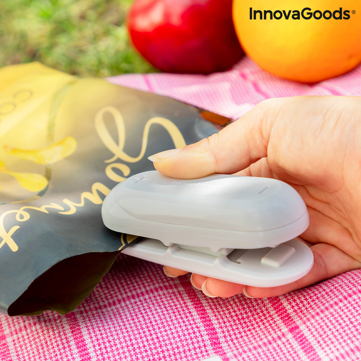 Sigillatrice per Sacchetti con Cutter e Gancio Baseyl InnovaGoods