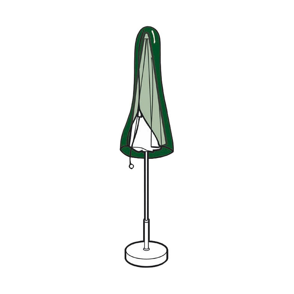 Custodia per Ombrellone Altadex Ombrellone Polietilene Verde